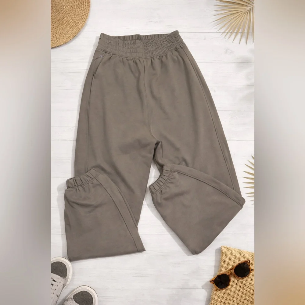 YPB Women's neoKNIT Taupe Jogger Pants - Picture 3 of 5